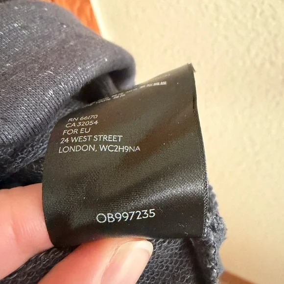 NWT Free People My Girl Pullover Blue Size Medium - Picture 9 of 10